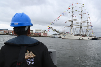 Teilnahmen des Segelschiffs 