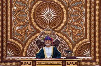 Sa Majesté le Sultan ouvre la première session annuelle de la 8e période du Conseil d’Oman 14/2/2023