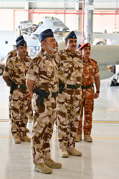Su Majestad el Sultán realiza una visita a la Base Aérea de Al Musanah – 07/01/2026