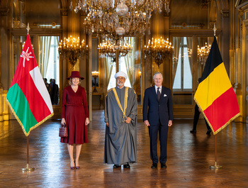 Visite de Sa Majesté le Sultan au Royaume de Belgique