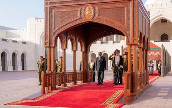 Seine Majestät der Sultan empfängt Seine Exzellenz Präsident João Manuel Lourenço, Präsident der Republik Angola