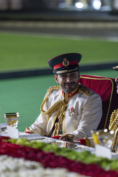 Sa Majesté le Sultan donne un dîner à l’occasion de la Journée des Forces armées 11/12/2023