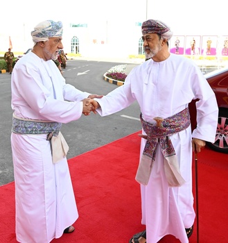 Sa Majesté le Sultan, Commandant suprême, visite la Cité médicale des appareils militaires et de sécurité