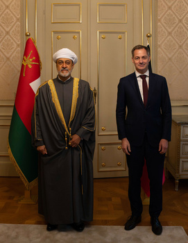 Visite de Sa Majesté le Sultan au Royaume de Belgique