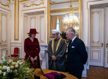 Visite de Sa Majesté le Sultan au Royaume de Belgique