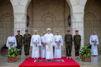 La prière de l’Aïd al Adha à la mosquée Sultan Qaboos, à la wilaya de Nizwa, le 6/6/2025