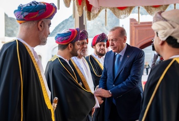 Seine Majestät Sultan Haitham bin Tarik empfängt den türkischen Präsidenten– 22/10/2025