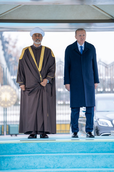 Visite de Sa Majesté le Sultan à la République de Turquie