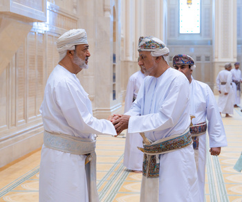 La prière de l’Aïd al Adha à la mosquée Sultan Qaboos, à la wilaya de Nizwa, le 6/6/2025