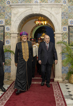 Visite de Sa Majesté le Sultan à la République algérienne démocratique et populaire