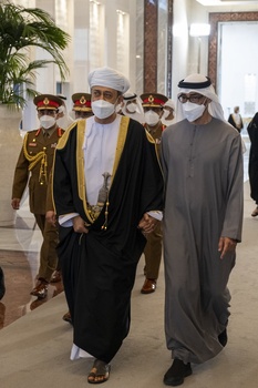 Seine Majestät der Sultan übermittelt dem Präsidenten der Vereinigten Arabischen Emirate Sein Beileid zum Tod von Scheich Khalifa