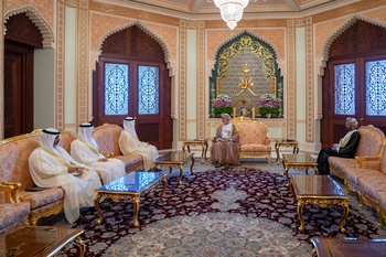 Su Majestad el Sultán recibe al Ministro de Asuntos Exteriores de Kuwait – 07-04-2026