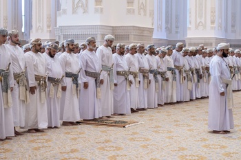 Oración de Eid al Adha en la Mezquita Sultán Qaboos de Sohar – 2026/05/27
