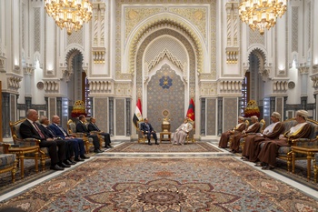 His Majesty the Sultan receives the President of the Arab Republic of Egypt 2026/05/7