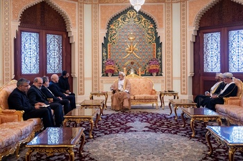 Seine Majestät der Sultan empfängt den Präsidenten des Islamischen Beratungsrates der Islamischen Republik Iran — 23.06.2026