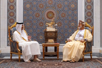 Seine Majestät der Sultan empfängt den Premierminister und Außenminister von Katar — 24.06.2026