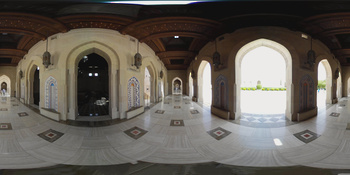 苏丹卡布斯大清真寺360°全景图片