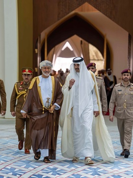 Sa Majesté le Sultan rend visite à Son Altesse le Cheikh Tamim le 09/08/2026