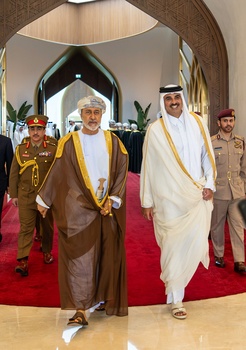 Seine Majestät der Sultan stattet Sheikh Tamim einen privaten Besuch ab – 09.08.2026