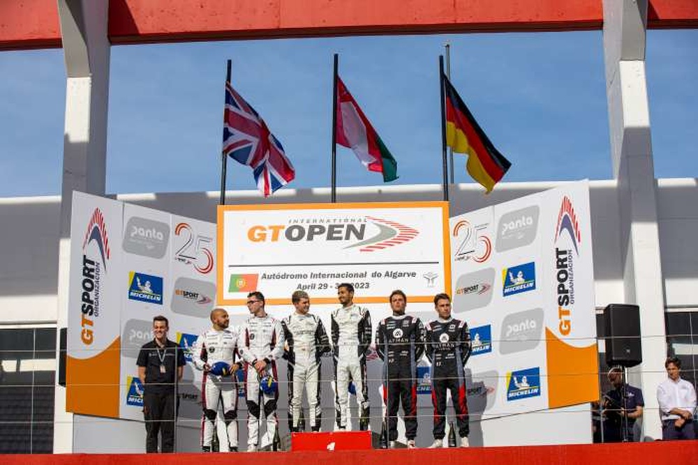 Oman’s Al Zubair and German Schiller win the opening round of 2023 International GT Open campaign