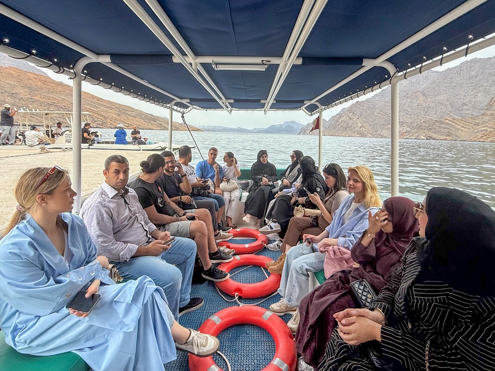 وزارة الإعلام تنظم جولة إعلامية لعدد من وسائل الإعلام الخارجية في محافظات مسندم والبريمي والظاهرة