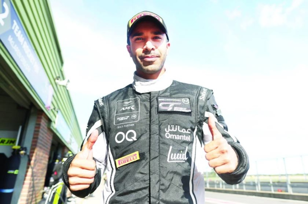 Perfect return for Al Harthy at British GP with pole position