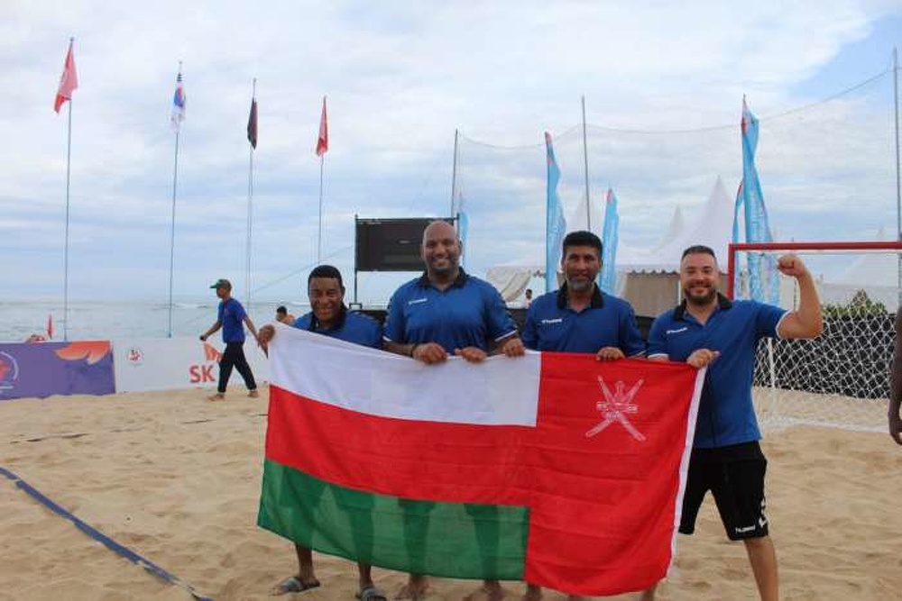 Oman set up title clash with Qatar in Asian Beach Handball Championships