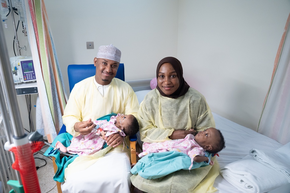 Oman Successfully Operates a Rare Conjoined Twins Separation