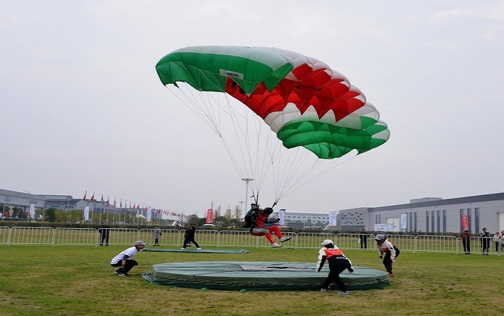 National free-jump team crown first place in the ASEAN Open and Paragliding Championships