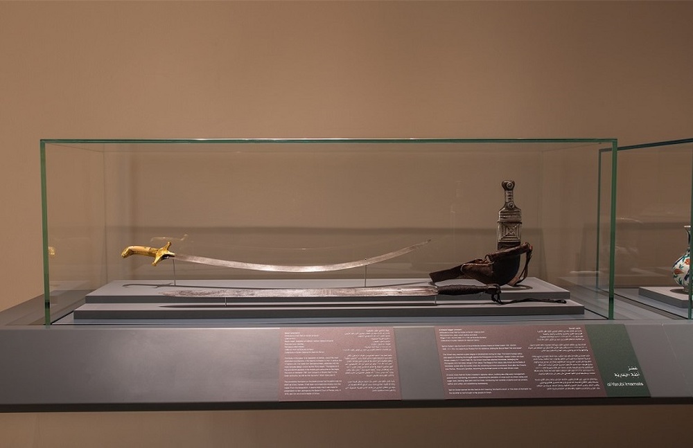 National Museum Displays Saber, Dagger of Imam Saif bin Sultan Al Yarubi