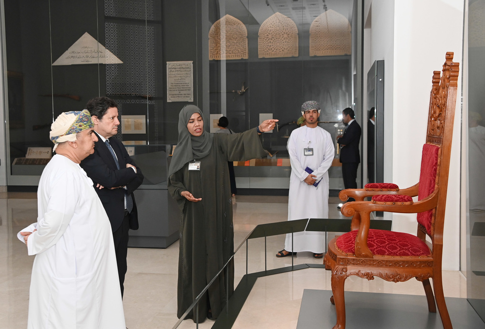 Lebanese Information Minister Visits National Museum