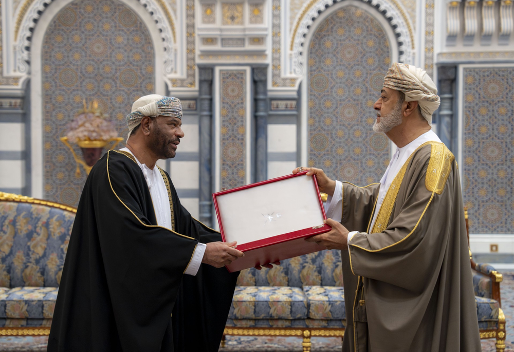 HM The Sultan Confers Medals on a Number of Their Highnesses, Their Excellencies, Military Commanders, and Senior Officers