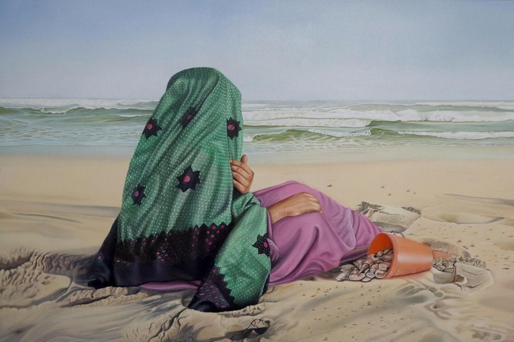 An online exhibition of the fine artists on the occasion of Omani Women's Day