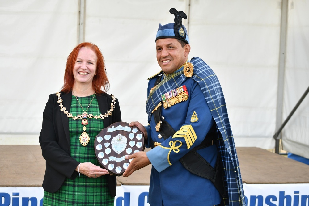 Die Militärmusik und die Luftwaffenmusik erzielen Spitzenplatzierungen in Schottland