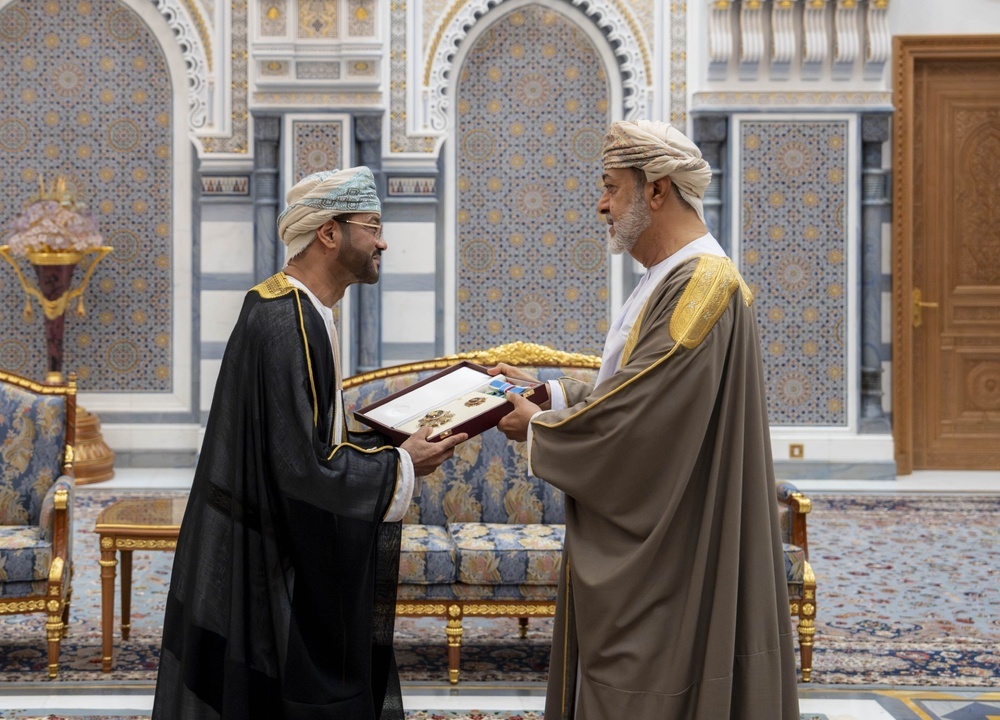 HM The Sultan Confers Medals on a Number of Their Highnesses, Their Excellencies, Military Commanders, and Senior Officers