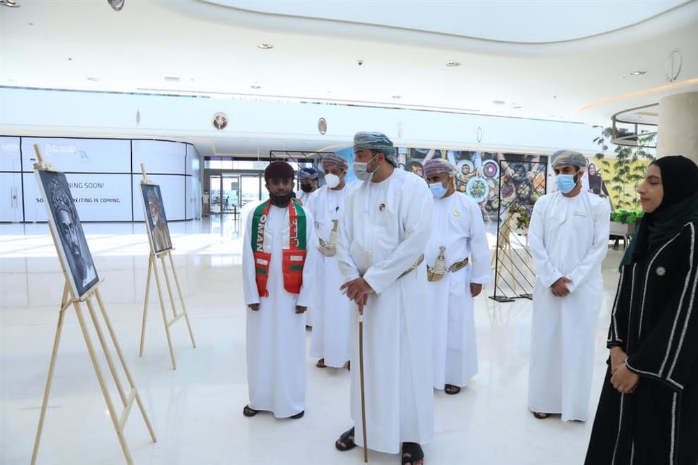 Khaled Al-Harthi opens his personal exhibition