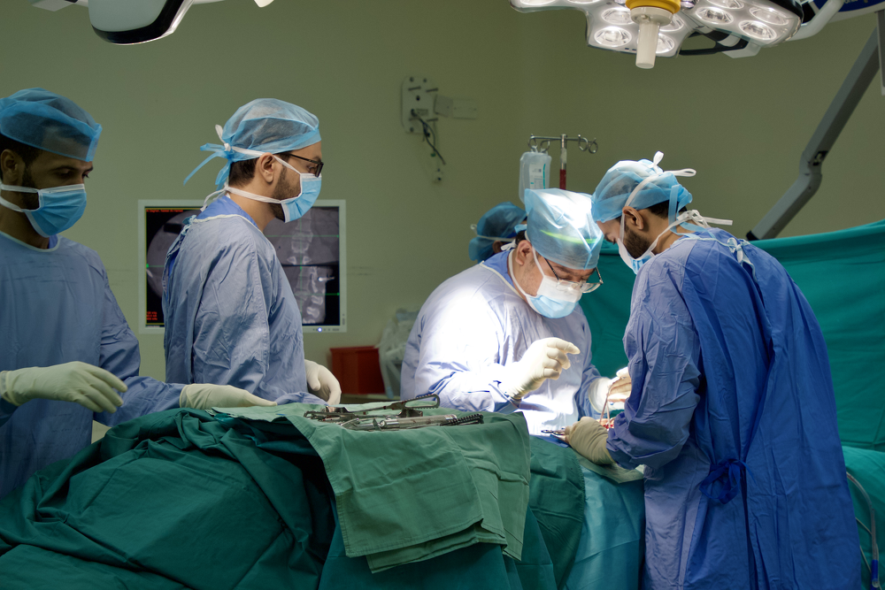 Khoula Hospital Conducts Rare Scoliosis Surgery