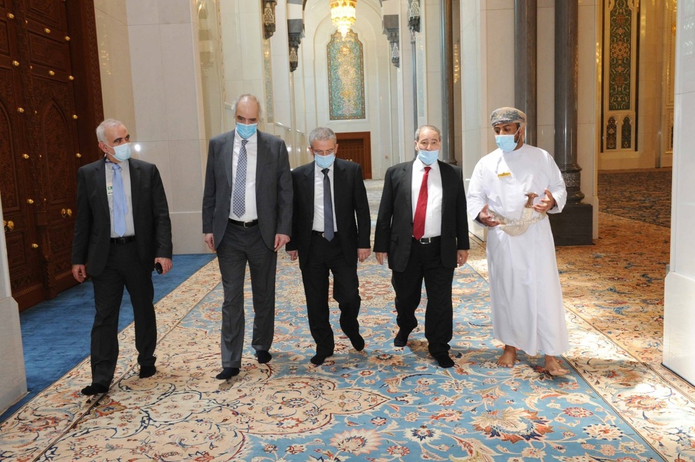 Syrian Foreign Minister Visits Landmarks in Muscat