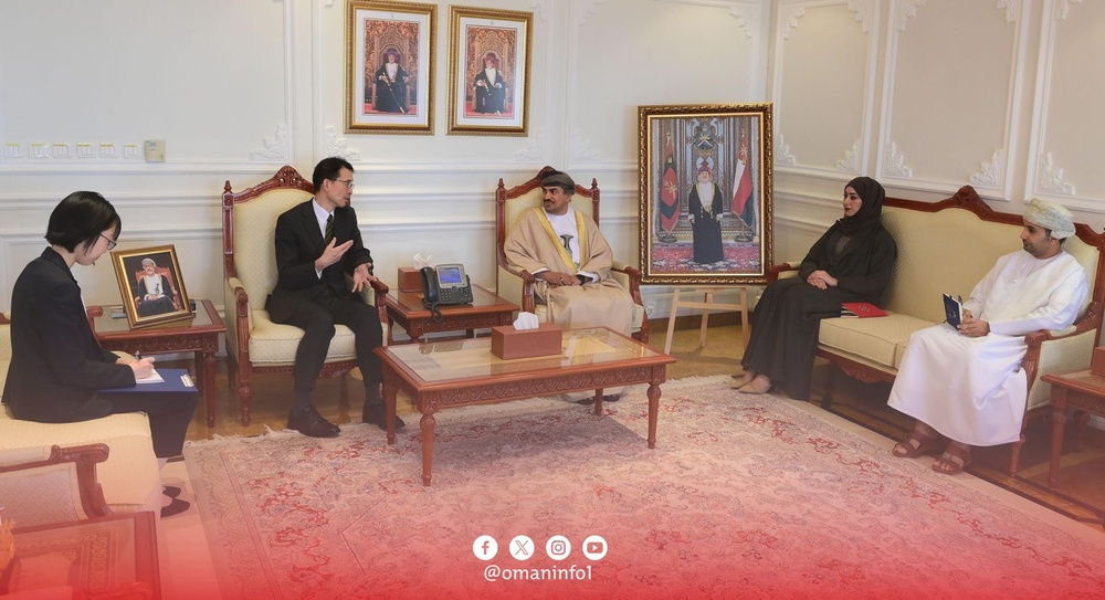 معالي الدكتور وزير الإعلام يستقبل سعادة السفير الياباني